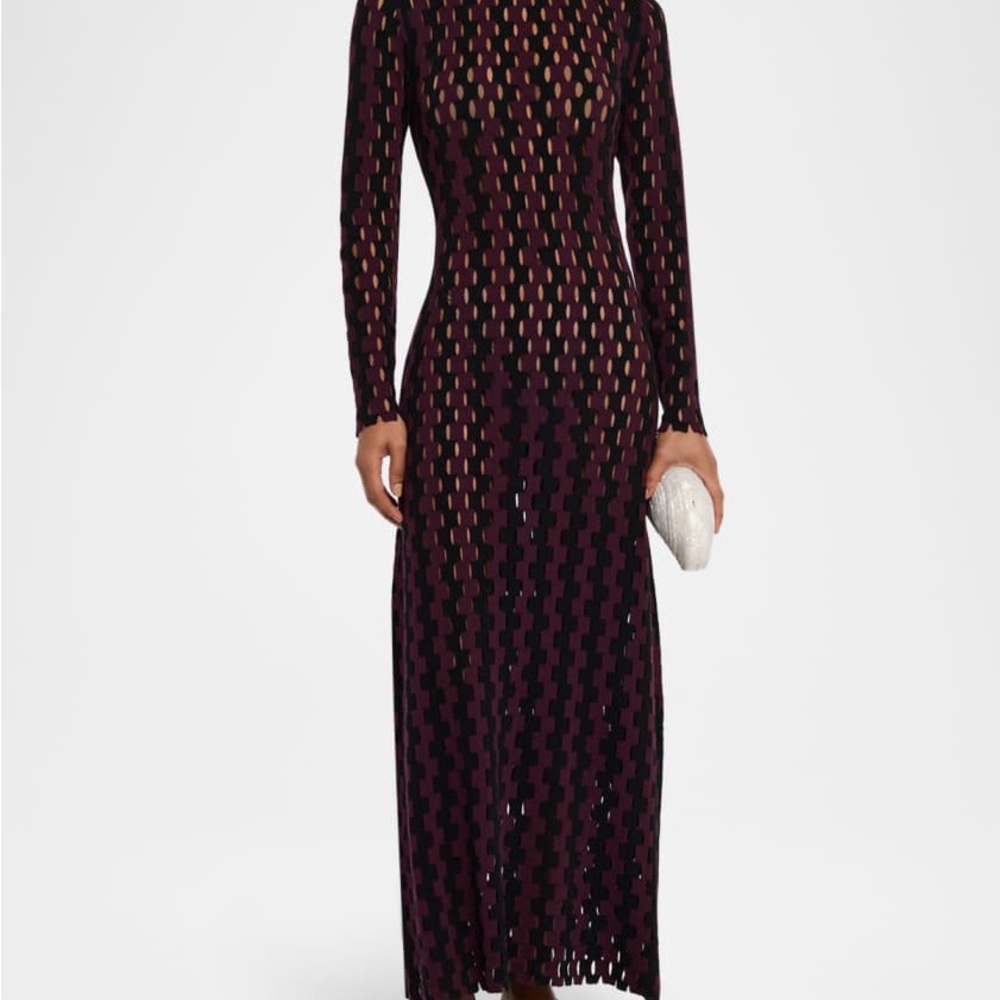 ZANKOV Merino Wool Knit Dress XS Designer
